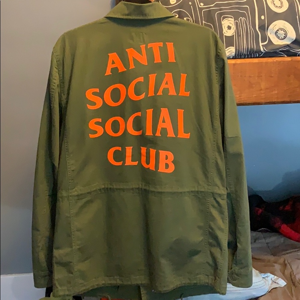 Anti Social Social Club poppy fields jacket